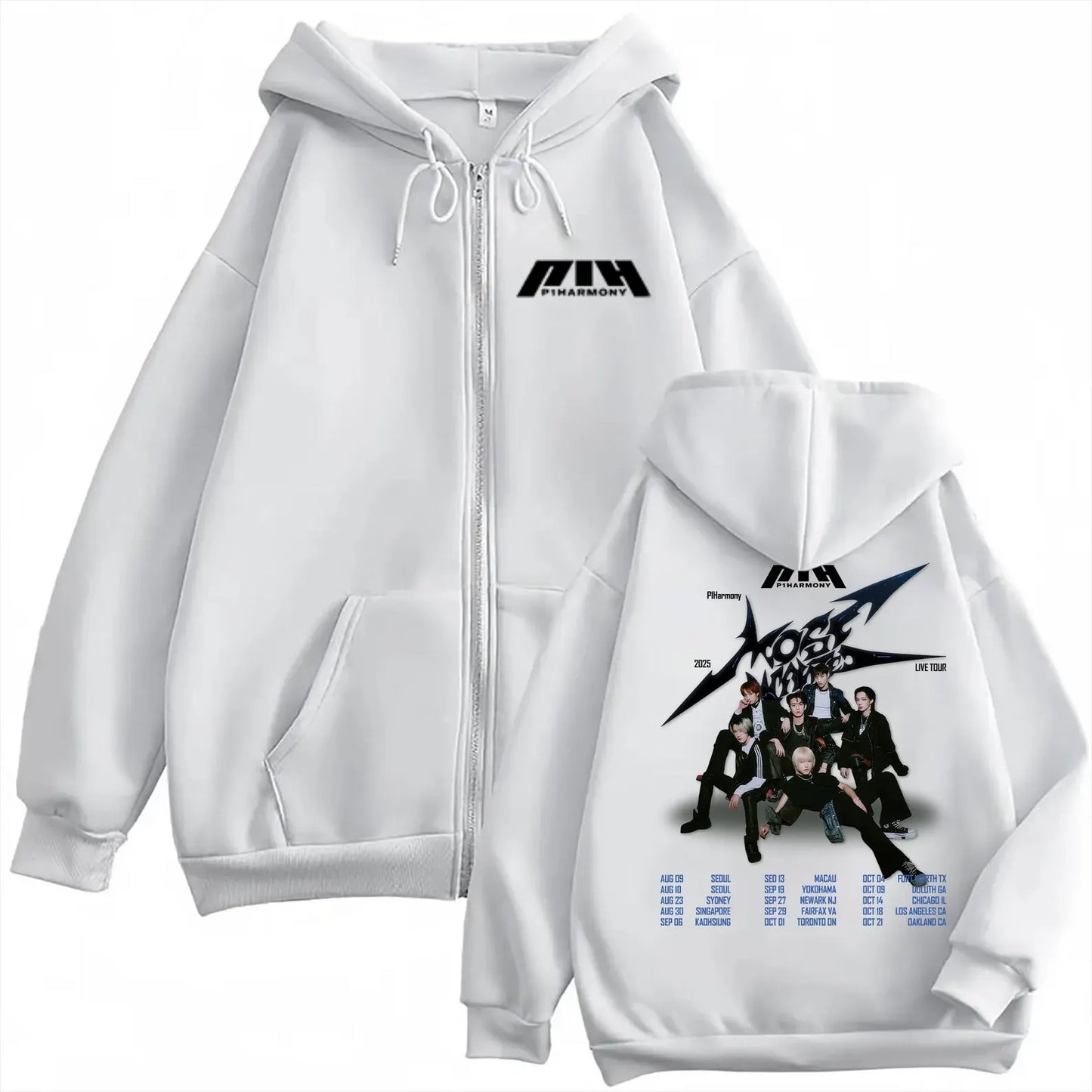 Sweat à capuche P1Harmony Live Tour 2025 / Taille M